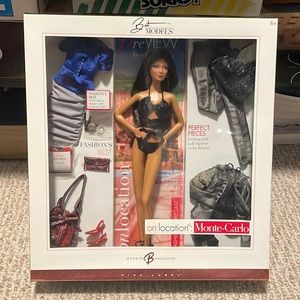 Brand new in box best models on location Monte Carlo Barbie collector